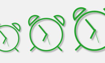 SVG时钟走时图标特效